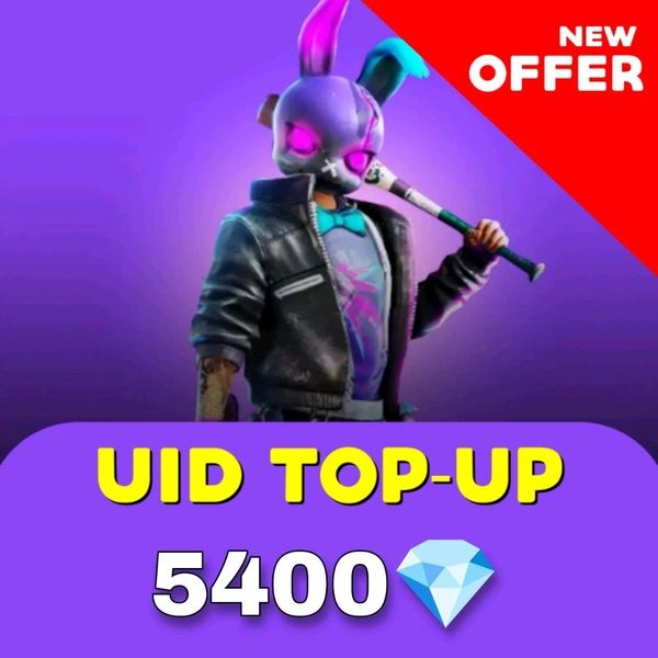 5400 Diamond 💎 Uid