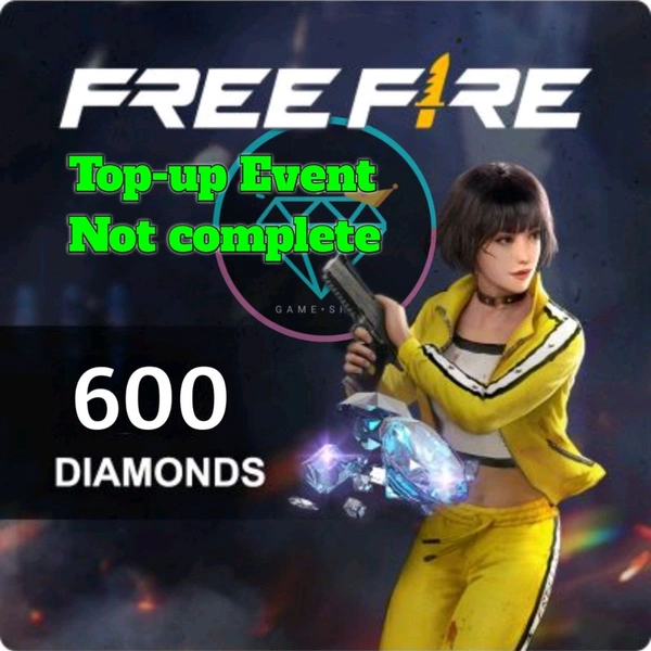 600 Diamond 💎( Need I'd Pass Top-up Event Not Complete)
