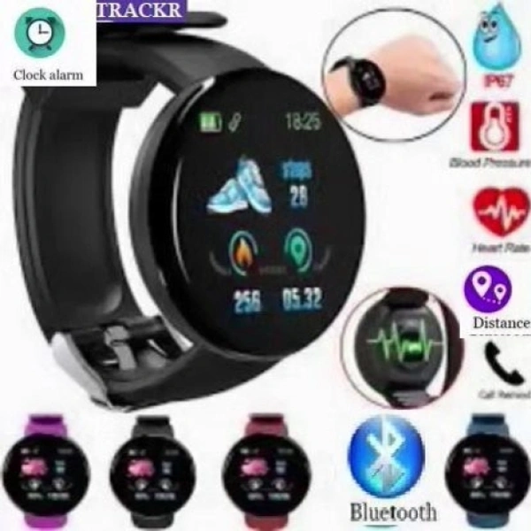 JORUGO AQ700 D18_MAX FITNESS TRACKER BLUETOOTH SMART WATCH BLACK(PACK OF 1) Smartwatch