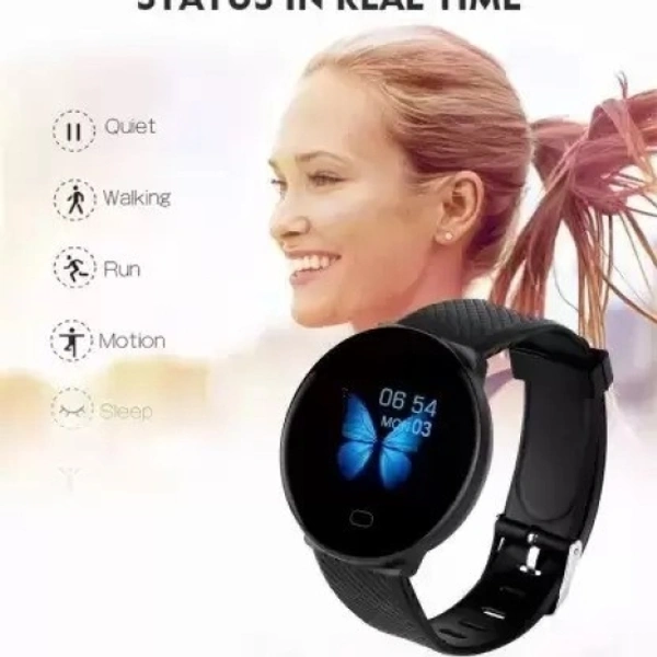 JORUGO AQ700 D18_MAX FITNESS TRACKER BLUETOOTH SMART WATCH BLACK(PACK OF 1) Smartwatch