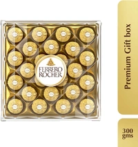 Ferrero Rocher Premium Chocolates 24 Pieces, 300 g