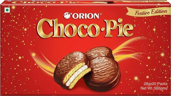 ORION  Orion Choco Pie Premium Chocolate Gift pack (20 pies)|| Rakhi gift