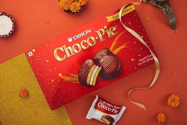 ORION  Orion Choco Pie Premium Chocolate Gift pack (20 pies)|| Rakhi gift