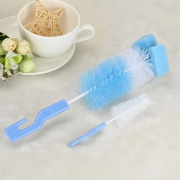 2 Pcs Bottle Cleaning Brush (Random Color)