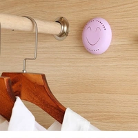 2 Pcs Cute Smiley Air Freshener (Random Colors)