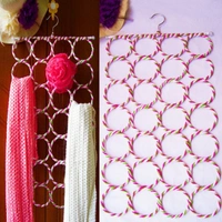 28 Rings Scarf Hanger (Random Color)
