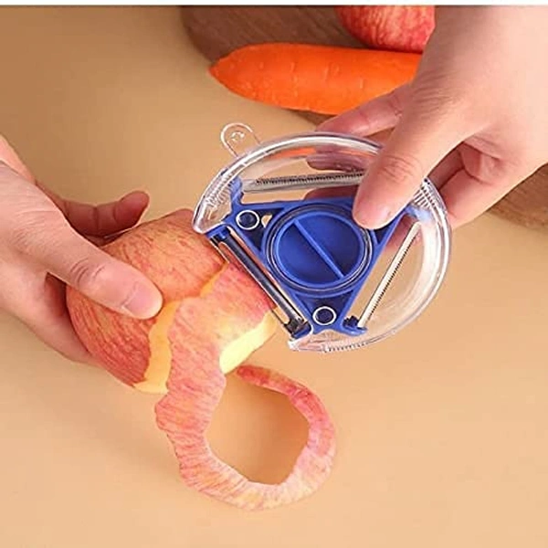 3 in 1 Peeler with 3 Blades,   Multi Functional Vegetable  and amp; Fruits Peeler