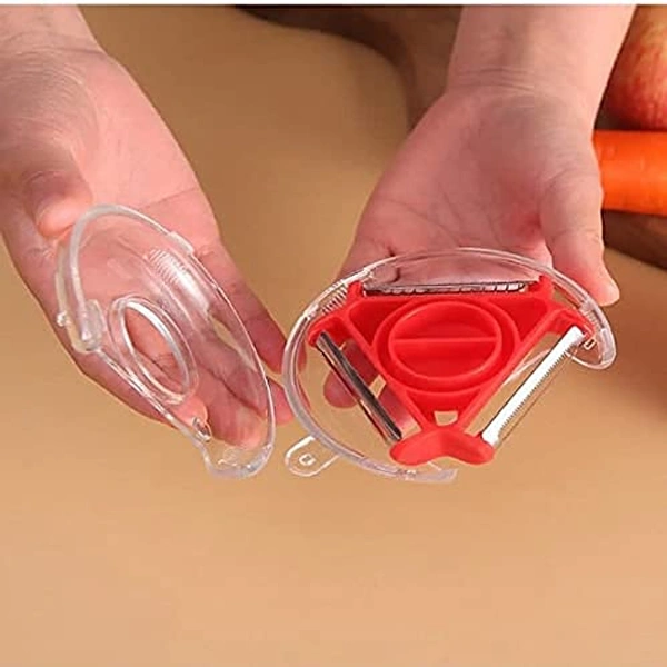 3 in 1 Peeler with 3 Blades,   Multi Functional Vegetable  and amp; Fruits Peeler
