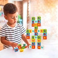 30 Pcs Puzzle Pop It Toys for Kids, Autism Sensory Toy