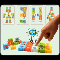30 Pcs Puzzle Pop It Toys for Kids, Autism Sensory Toy