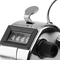 4 Digits Hand Held Tally Counter Numbers Clicker
