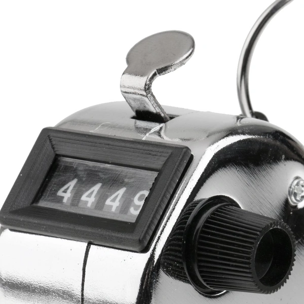 4 Digits Hand Held Tally Counter Numbers Clicker