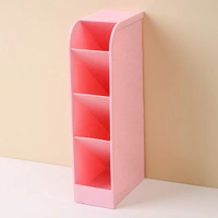 4 Grid Desktop Pen Cum Cosmetic Holder (Random Color)