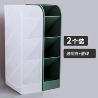 4 Grid Desktop Pen Cum Cosmetic Holder (Random Color)