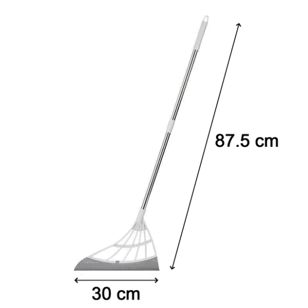 BKH0525 Durable Eco-friendly Broom With Scraper
