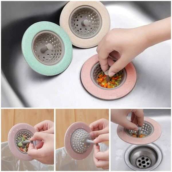 BKH1120 Silicone Sink Strainer Bakset with Handle