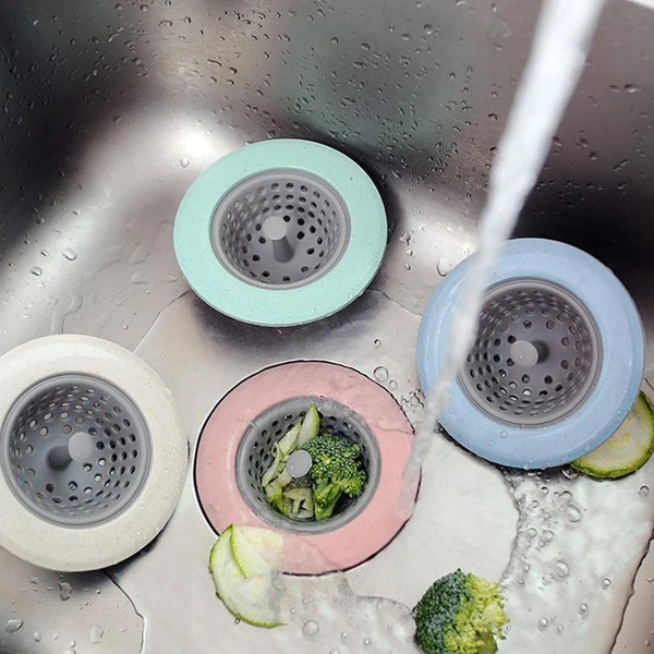 BKH1120 Silicone Sink Strainer Bakset with Handle