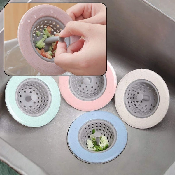 BKH1120 Silicone Sink Strainer Bakset with Handle