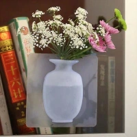BKH1154 Silicon Flower Pot Wall Hanging