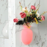 BKH1154 Silicon Flower Pot Wall Hanging
