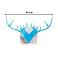 BKH1725 Deer Head Wall Hook with Night Glow