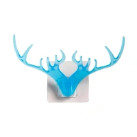 BKH1725 Deer Head Wall Hook with Night Glow