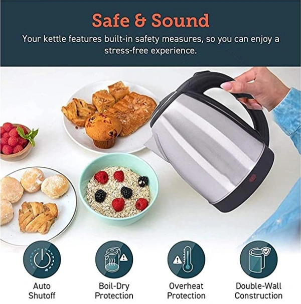 BKH2151C Stainless Steel Electric Kettle - 2 Litre