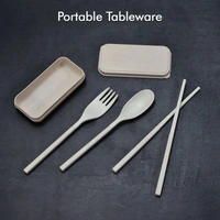 BKH2243 Portable Cutlery Set Knife Spoon Fork