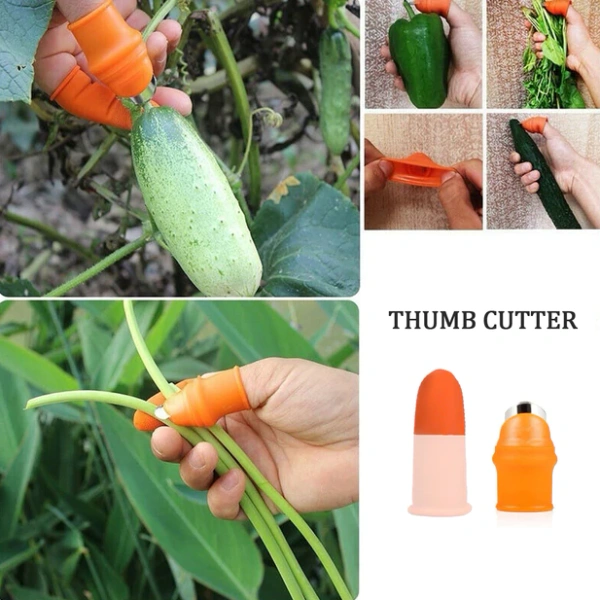 2662V 1pcs Thumb Knife Cutter Silicon