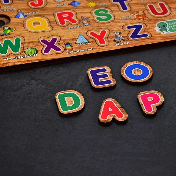 BKH3495 Wooden Capital Alphabets Letters