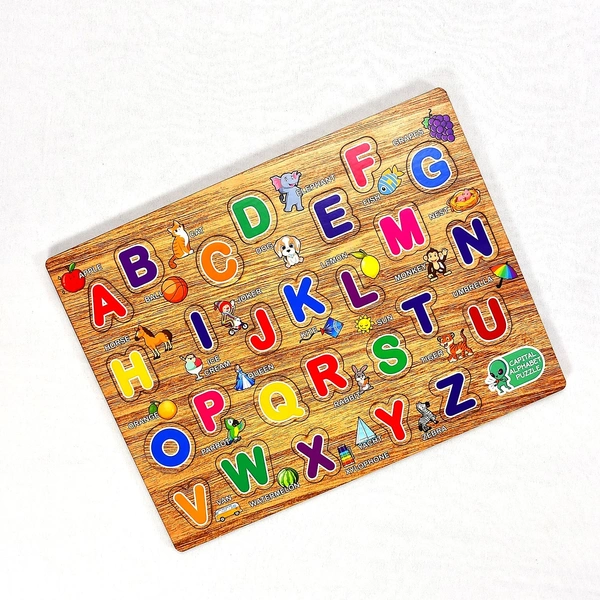 BKH3495 Wooden Capital Alphabets Letters