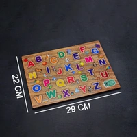 BKH3495 Wooden Capital Alphabets Letters