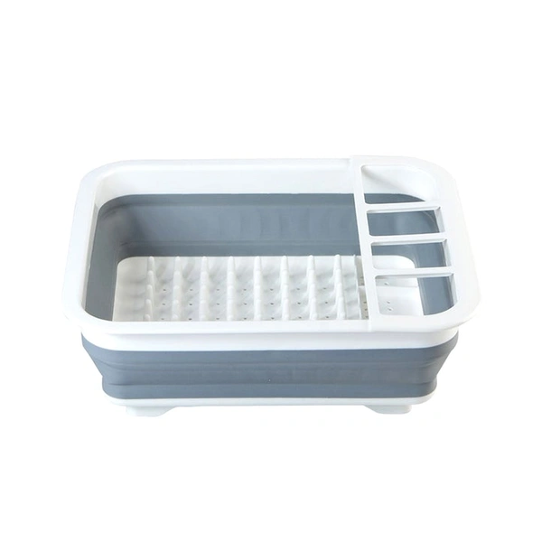 BKH4668 Silicone Foldable Kitchen dish Dry Rack1