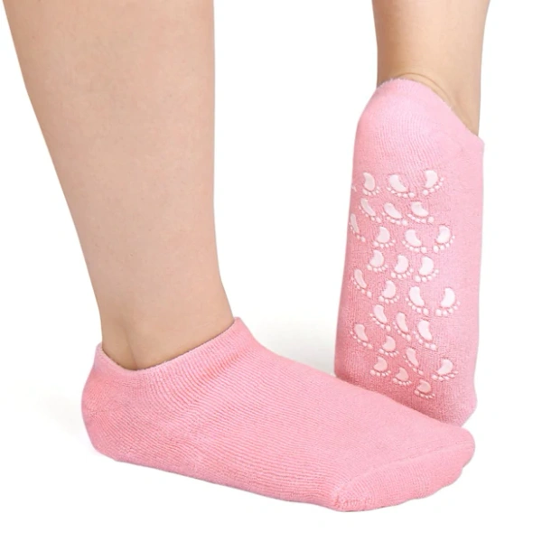 BKH503 Silicon Moisturizing Feet Socks