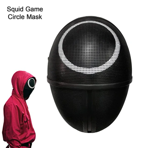 BKH8043 Game Round Mask Squid