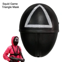 BKH8044  Game Cosplay Triangle Mask Squid