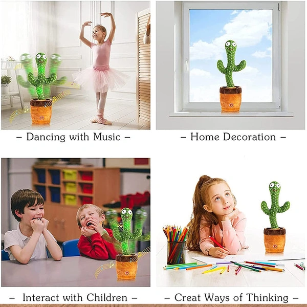 Box Dancing Catus Toy with Box