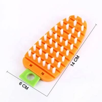 Carrot Shape Vegetable BPA Free Vegetable Scrubber Non‑Toxic Fruit Brush