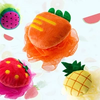 Cute Fruit Shape Bath Shower Sponge Baby Bath Flower Loofah ( Random )