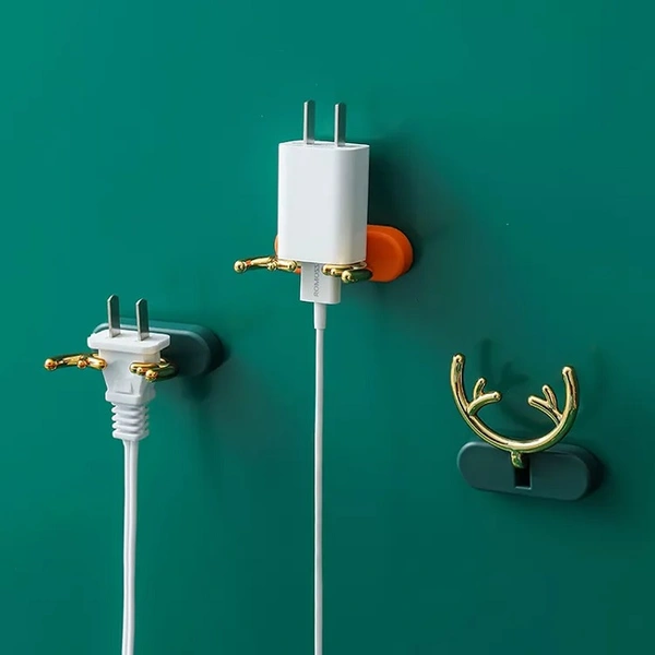 Data Cable Holder Golden Hook(1pc)
