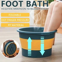 Folding Tub, with Hanging Hole Silicone Multi-Purpose Portable Collapsible