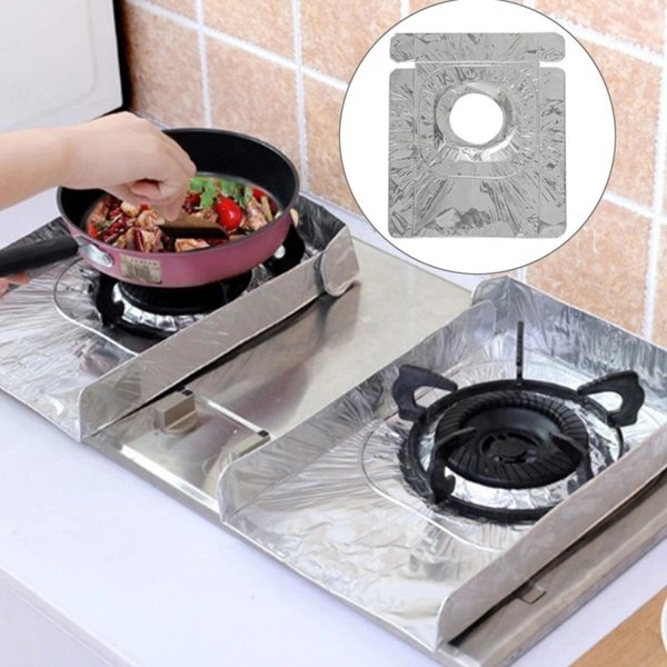 Gas Stove Proctectors Foil Heat -Resistance Mat set of 2pc