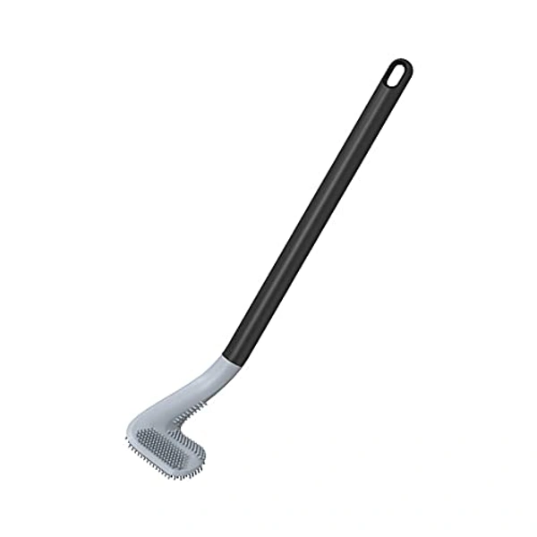 Golf Shape Silicone Head  Toilet Cleaning Brush