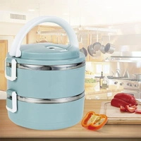 Land Portable Stainless Steel Thermal Insulated Rice Lunch Box Food Container