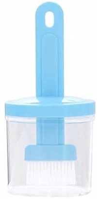 Oil Dispenser Bottle,Oil Dispenser with Silicone Oil Brush,Wide Opening Oil Bottle,200ml Oil Container