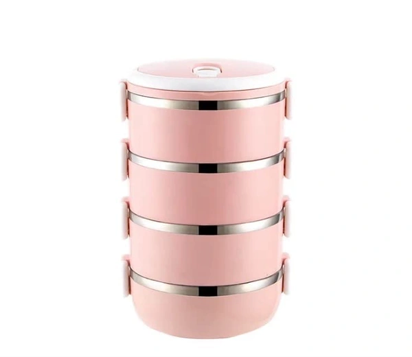 Portable Stainless Steel Thermal Insulated Rice Lunch Box
