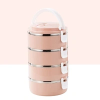 Portable Stainless Steel Thermal Insulated Rice Lunch Box
