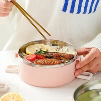 Portable Stainless Steel Thermal Insulated Rice Lunch Box