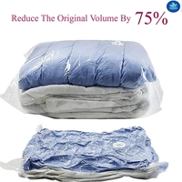Reusable Vacuum Storage Space Saver Bags Vacuum Storage Bags for Comforters,Blankets,Clothes Vacuum Storage Reusable Zip Lock Space Saver Bag Vacuum Storage Seal Bags