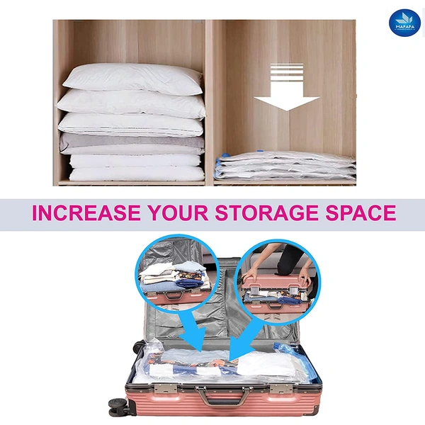 Reusable Vacuum Storage Space Saver Bags Vacuum Storage Bags for Comforters,Blankets,Clothes Vacuum Storage Reusable Zip Lock Space Saver Bag Vacuum Storage Seal Bags